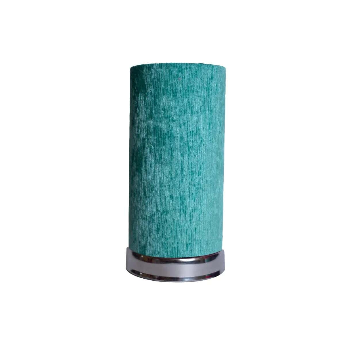 TBS Fabric Modern Table Lamp, 28 ×12 cm - Turquoise