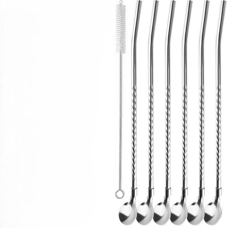 Stainless Steel Shalimo Set, 7 Pieces, 26.2 x 6 x 2.4 cm - Silver