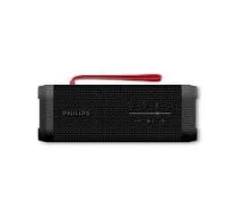 Philips TAS2000B Bluetooth Speaker, 20W, LED Lightshow, Auracast, 20H, IPX5 - Black