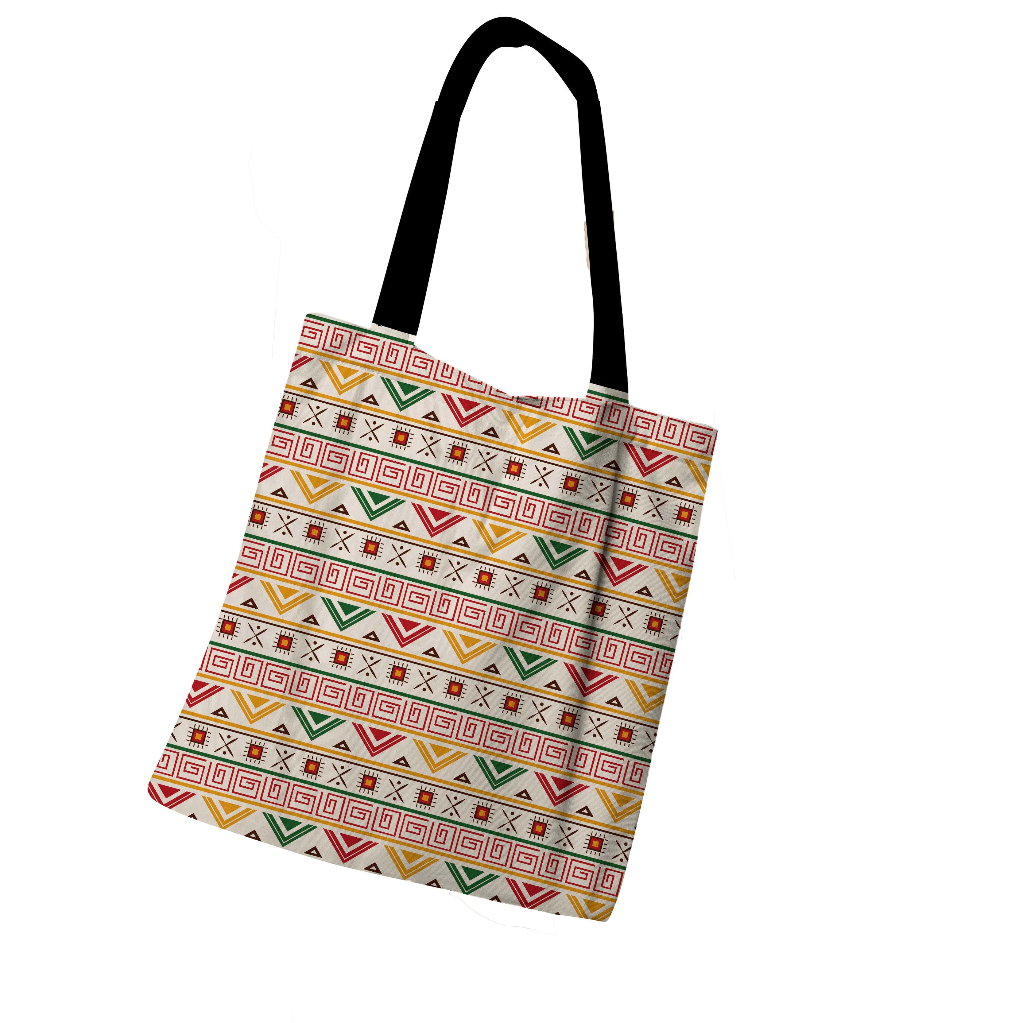 Tote Bag with Zipper, 41×46 cm - Multicolor