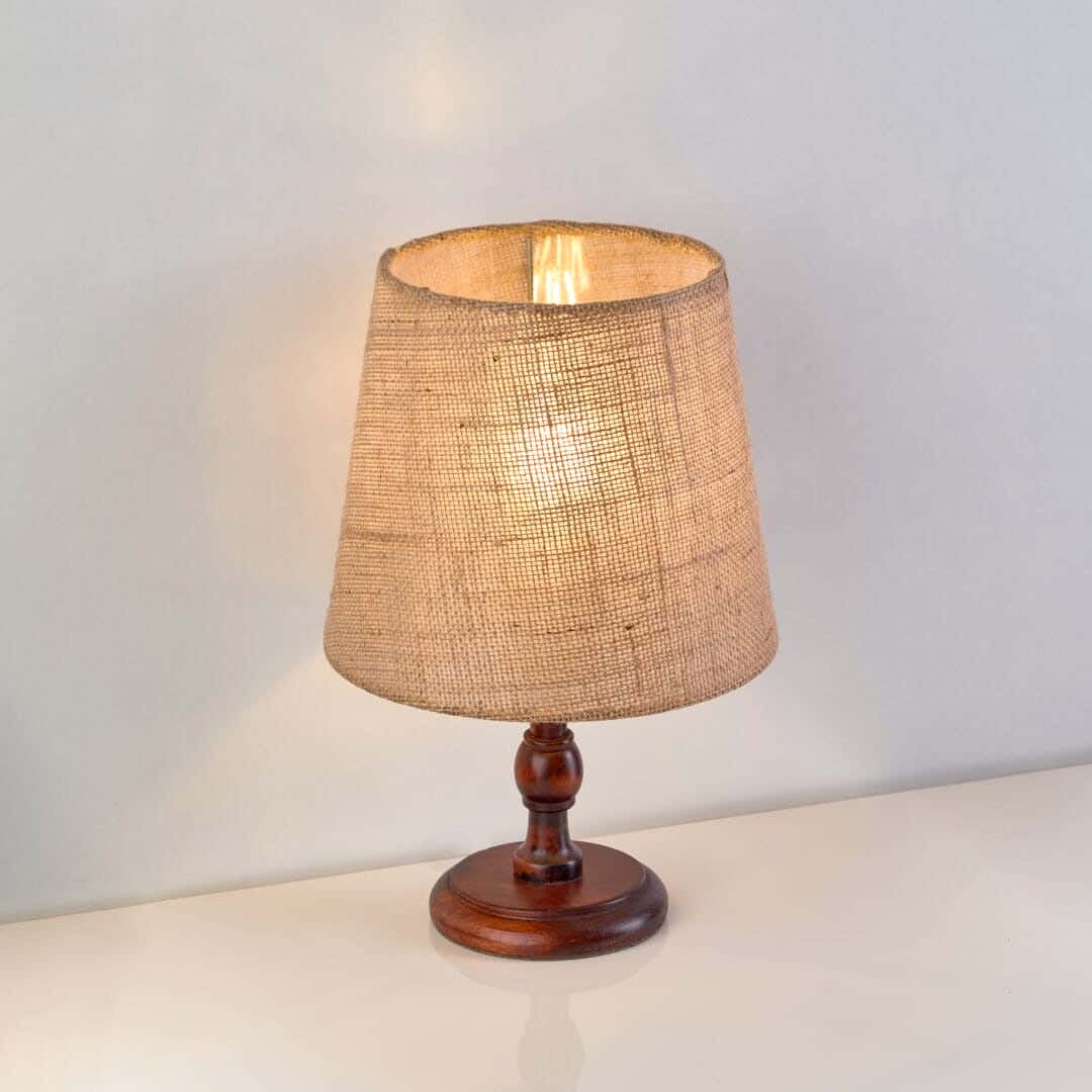 Modern Lampshade, 30X30X45 Cm, Wood - Brown