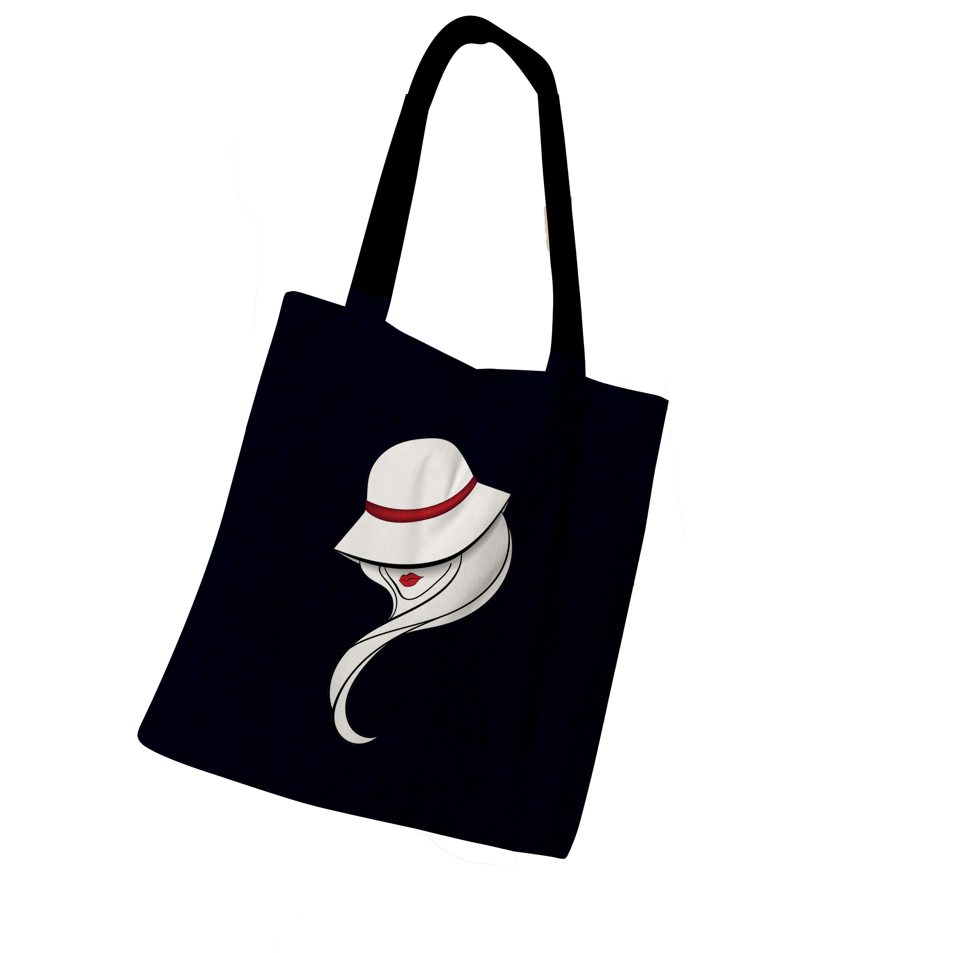 Tote Bag with Zipper, 41×46 cm - Multicolor