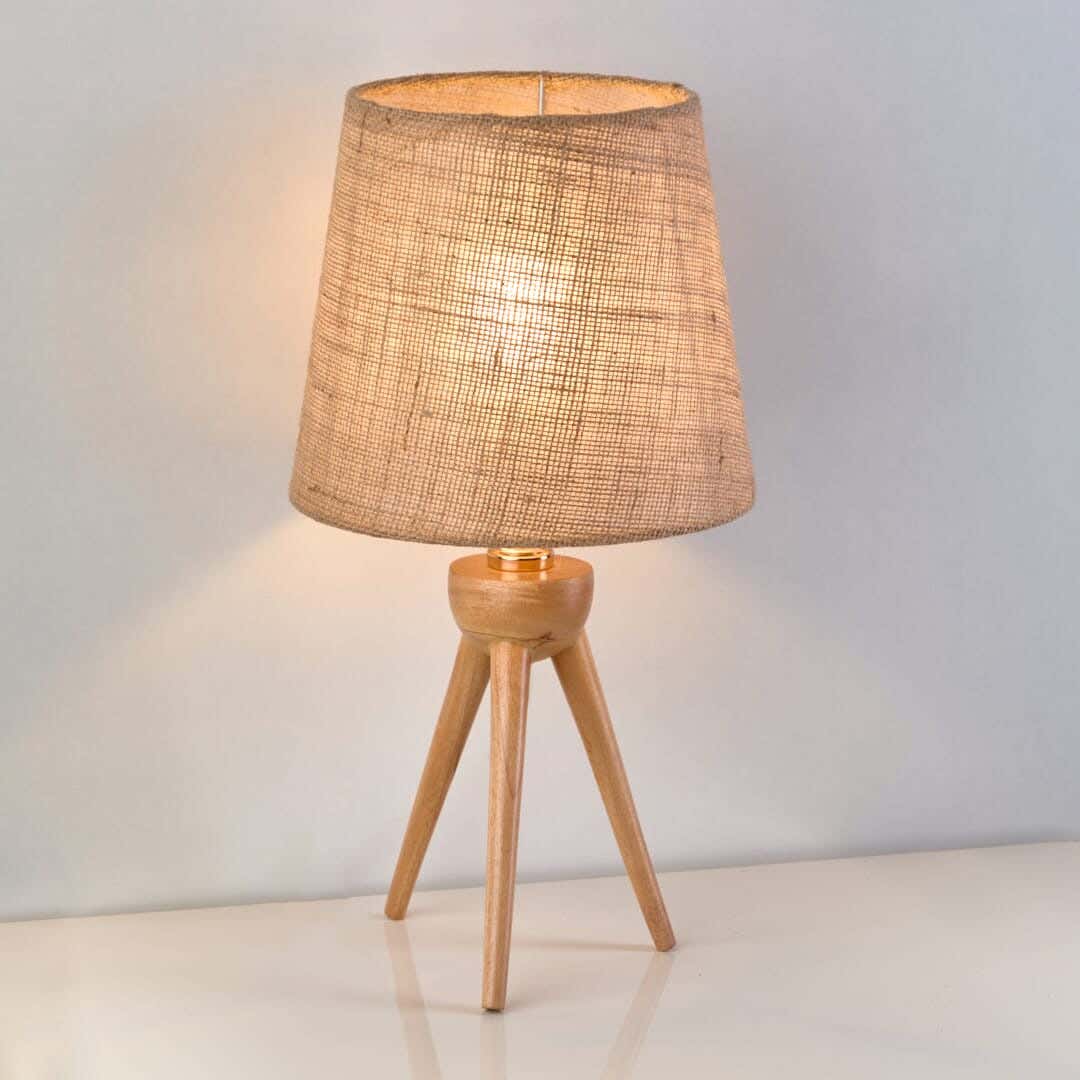 Modern Lampshade, 45 X 35 X 30 Cm, Wood - Wooden