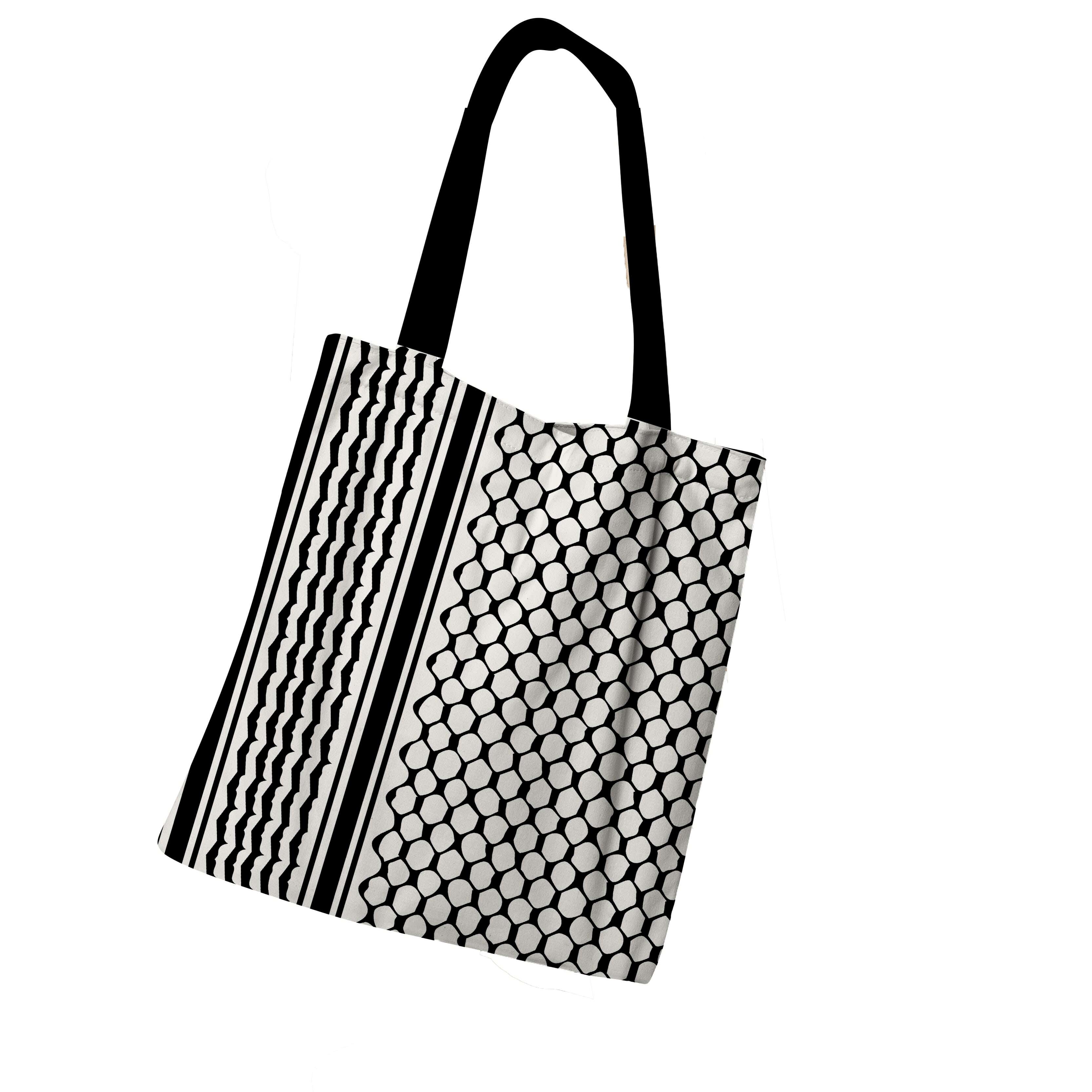 Tote Bag with Zipper, 41×46 cm - Multicolor
