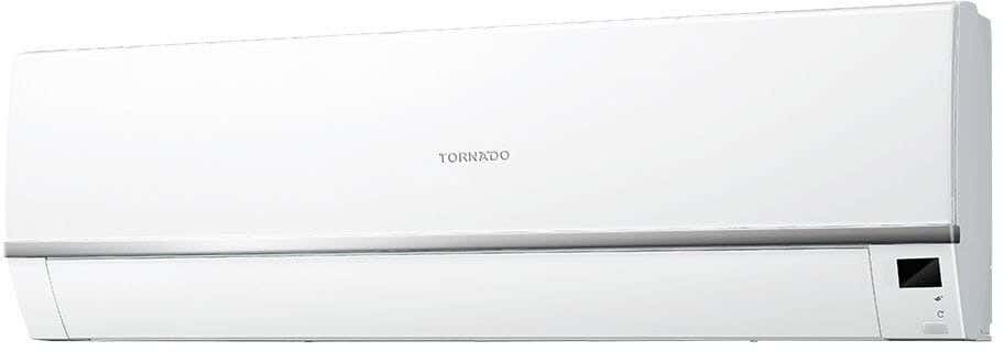 Tornado TH-C24ZEE Split Air Conditioner, 3 HP, Cool, Digital, Super Jet - White