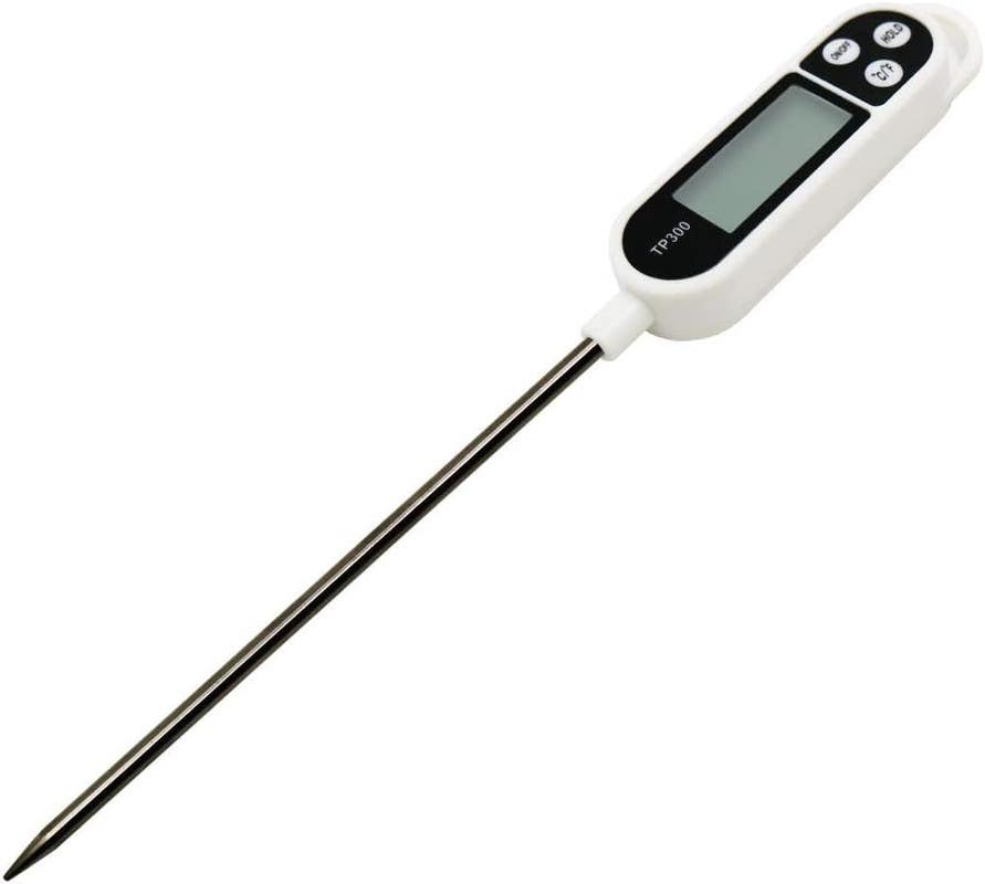 Instant Digital Food Thermometer - White