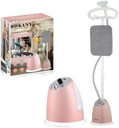 Sokany SK 4007 vertical steam iron, 2200Watt, 2.2L - Pink