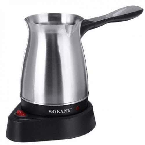 Sokany SK 214 Turkish Coffee Maker - Silver