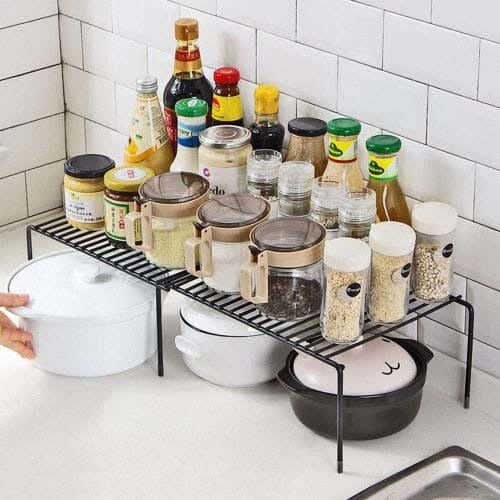 Versatile Metal Shelf to Meet Your Storage Needs - Black