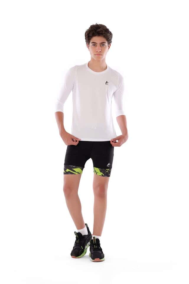 Anja Polyester Long Sleeve T-Shirt, For Boys - White
