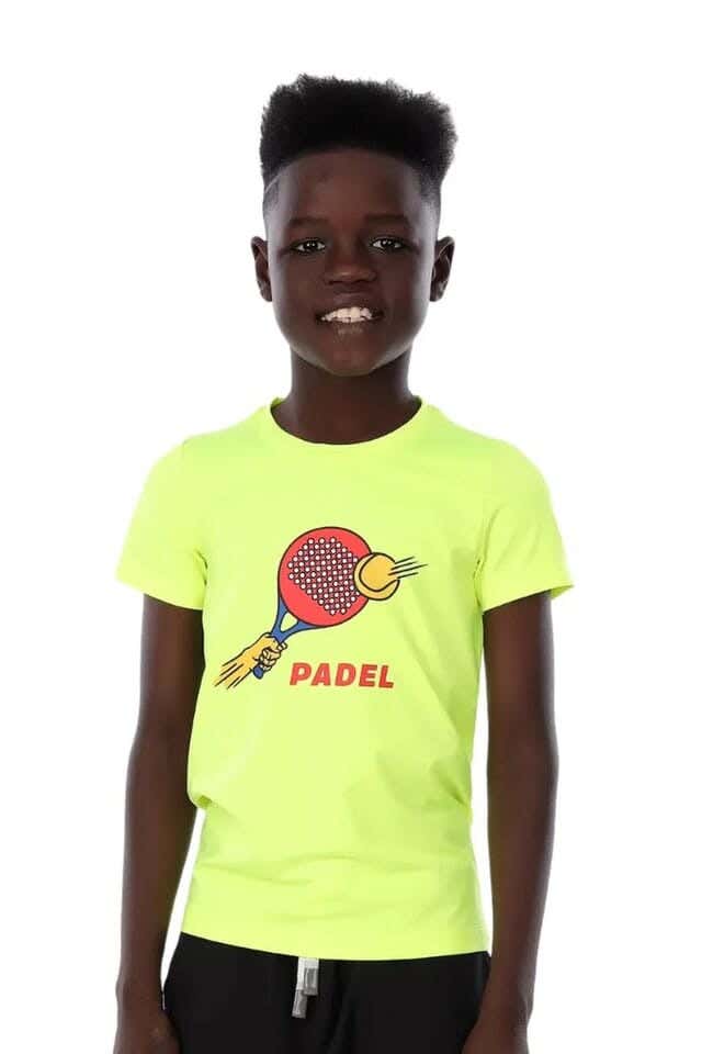 Anja Polyester Short Sleeve T-Shirt, For Boys - Yellow