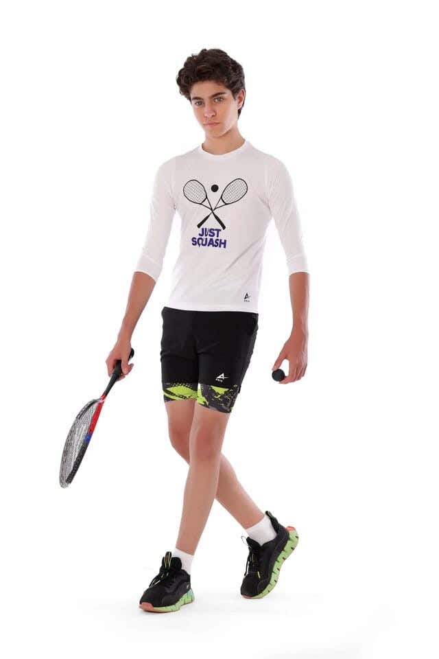 Anja Polyester Long Sleeve T-Shirt, For Boys - White
