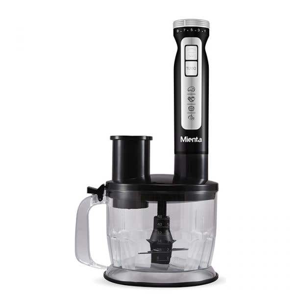 Mienta Hand Blender, 10-in-1 Function, 1000W, HB111538A - Black
