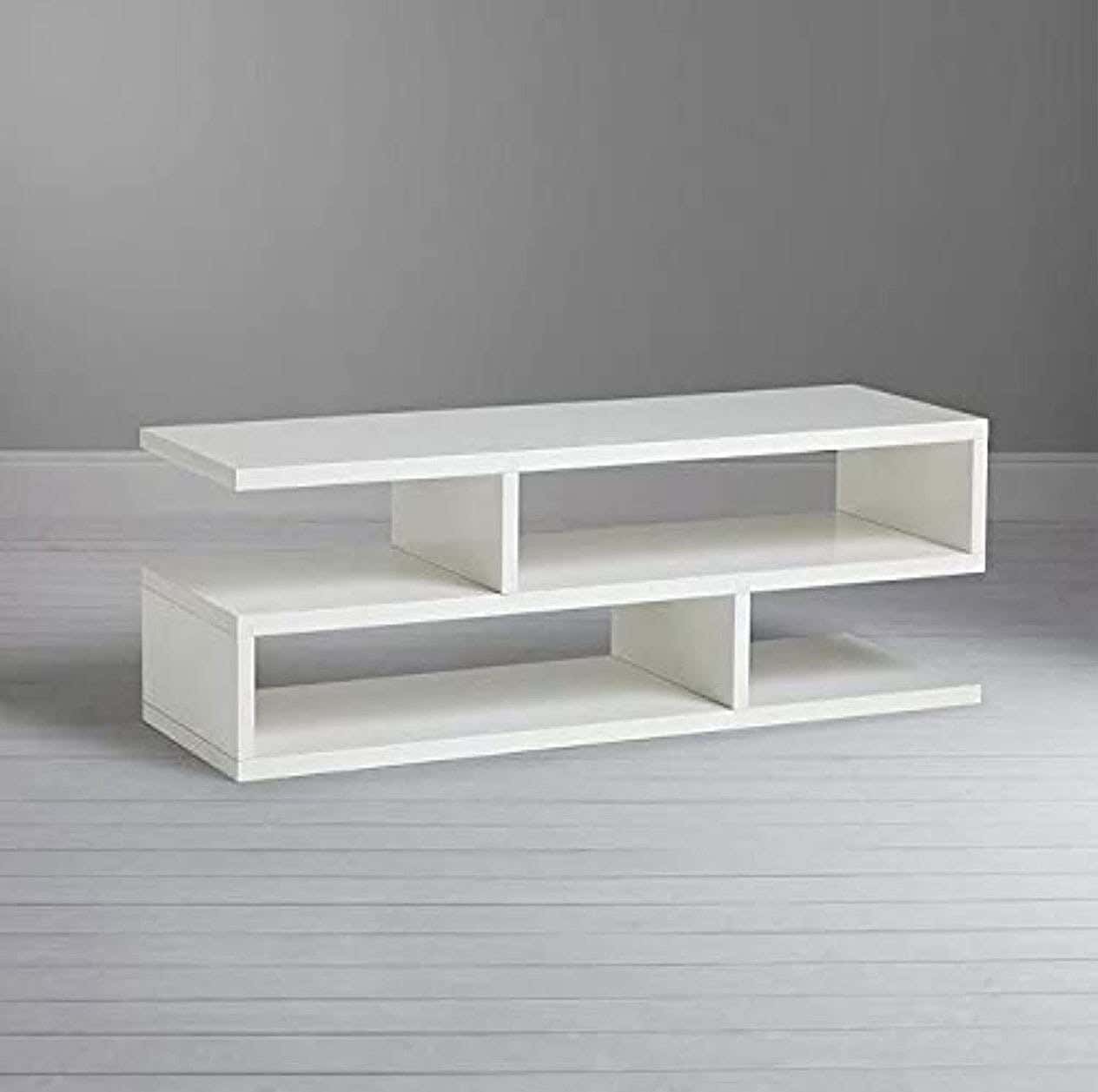 MDF Wooden Tv Table, 40×100×30 Cm - White