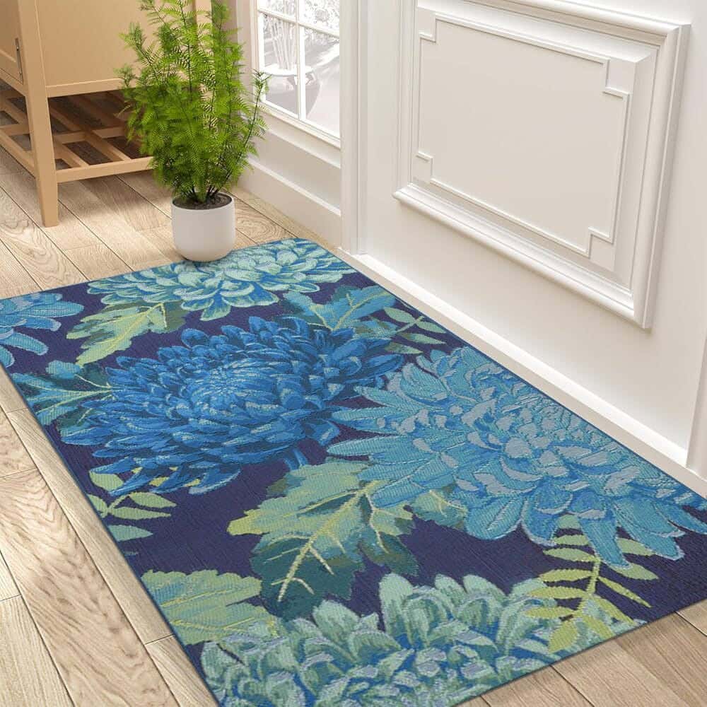 Oriental Weavers Jublan Carpet, 150×80 cm - Navy Green