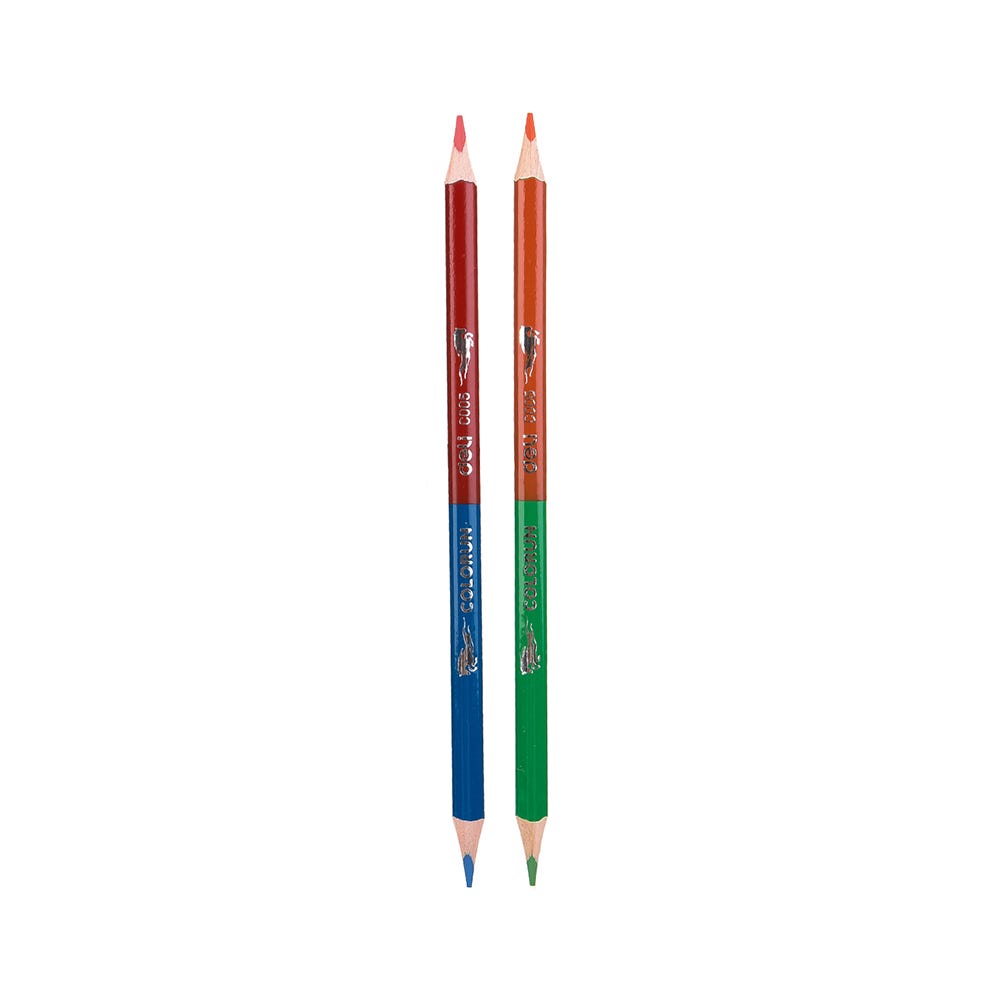 Deli C00500 Wooden Color Drawing Sketching Pencil Set, Multicolor
