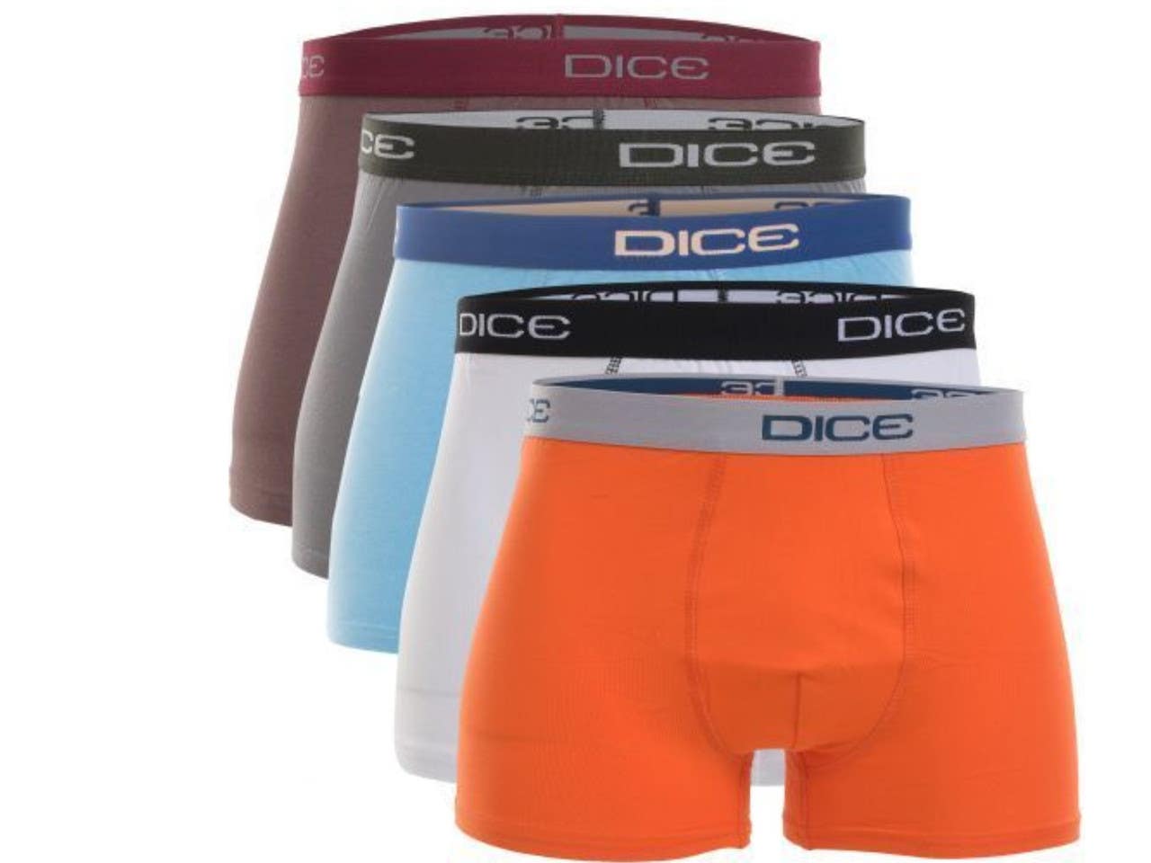 Dice Boys' Underwear Set, Fabric, 5 Pieces, 2-3 Years - Multicolor