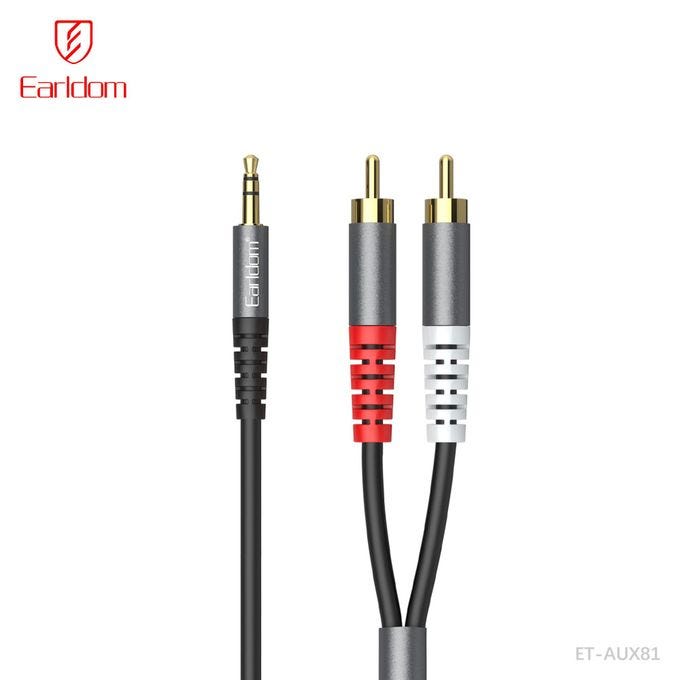 Earldom Cable Et-Aux81 Audio Cable 3.5Mm - Black