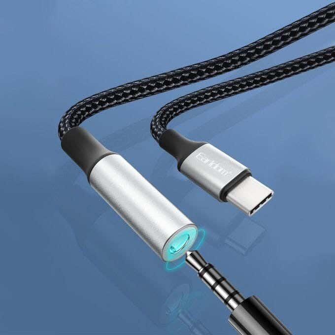 Earldom Et-Ot77 Type-C To 3.5Mm Adapter - Black