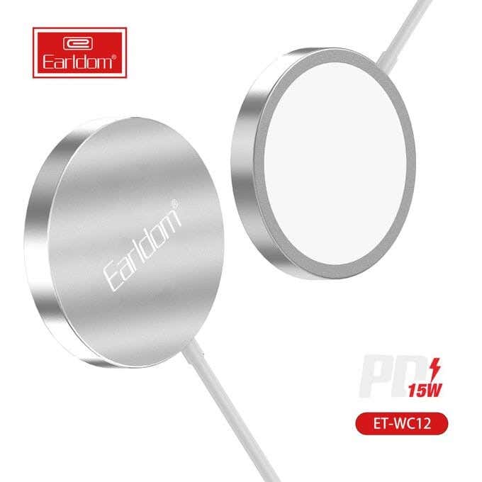 Earldom Wc12 Wireless Magnetic Charger 15W - White