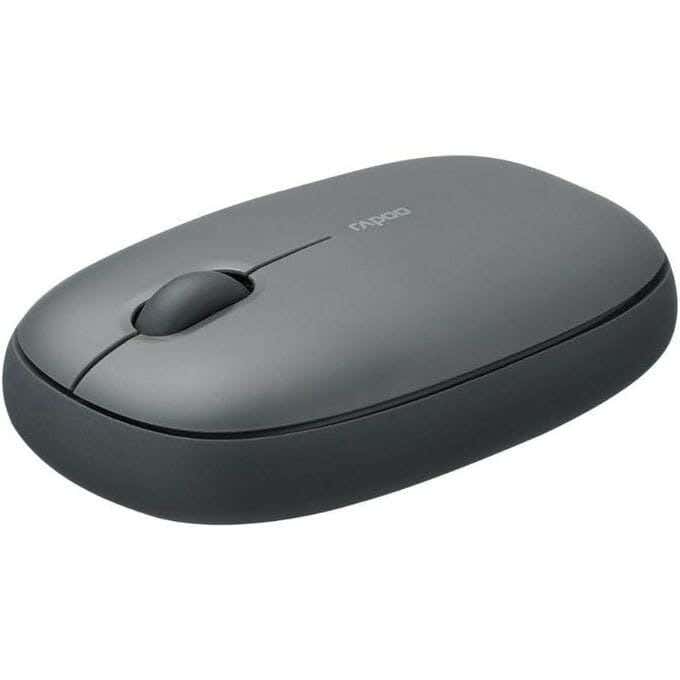 Rapoo M650 Silent Multi-Mode Mouse Quiet Clicks, 1300 Dpi Precision & Compact Wireless Design - Black