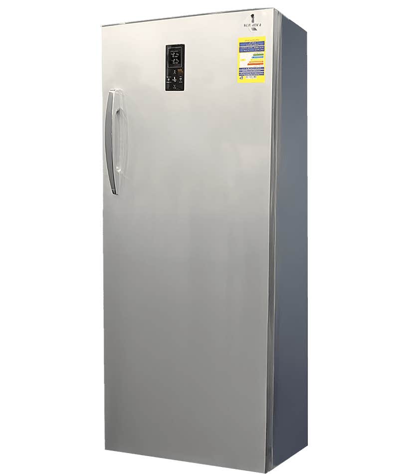W Alaska UP180NF Digital No-Frost Upright Deep Freezer, 5 Drawers, 220 Liters - Silver