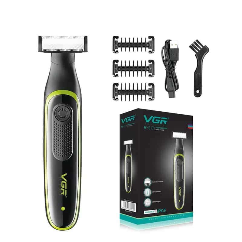 VGR Professional Hair Clipper, V-017 - Black