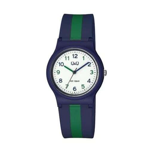 Q&Q V06A-001VY Round Analog Casual Watch For women, M /26 - 39 mm - Multicolor