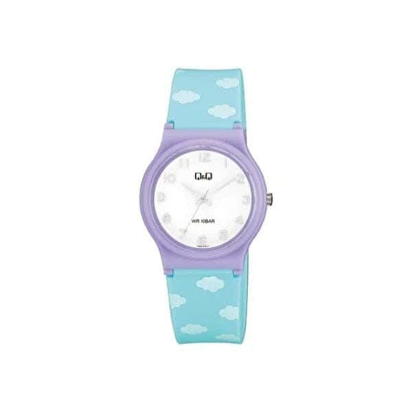 Q&Q V06A-012VY Round Analog Casual Watch For women, M /26 - 39 mm - Multicolor