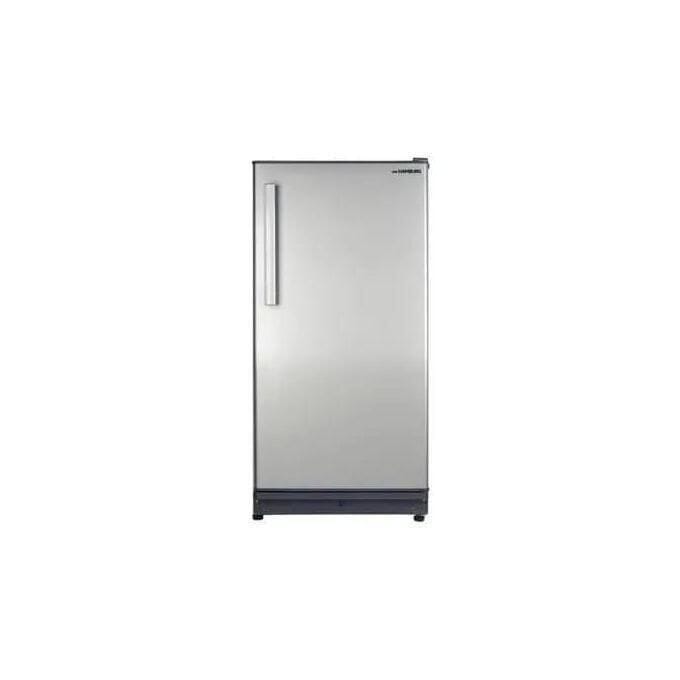 Hamburg H.VF2025S Vertical Defrost Deep Freezer, 220 Liter Capacity, 5 Drawers, Space-Saving Vertical Design - Silver
