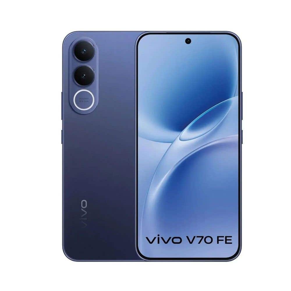 Smart Mobile Phone, Vivo V70-FE, Dual Sim, 5G Network, 256Gb, 12Gb Ram - Blue