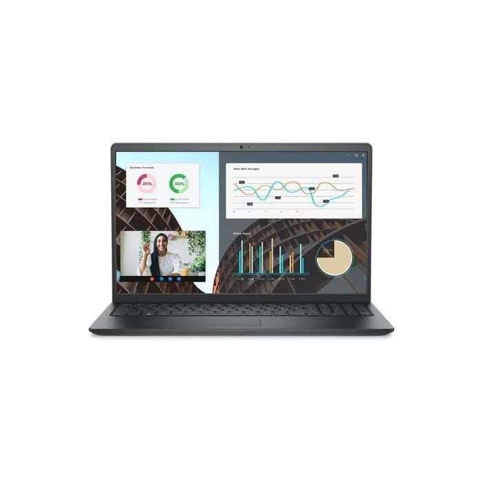 DELL Vostro 3530 Laptop, Intel Core i7-1355U Processor, 15.6 Inch FHD Display, 512 GB SSD, 8 GB RAM DDR4, Intel UHD Graphics, DOS - Black