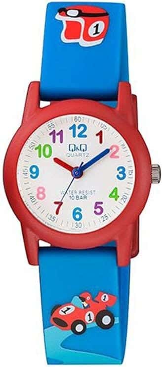 Q&Q VR99J004Y Round Analog Casual Watch For Boys, M /26 - 39 mm - Multicolor