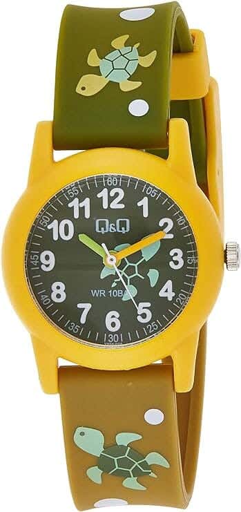 Q&Q VR99J008Y Round Analog Casual Watch For Girls, M /26 - 39 mm - Multicolor