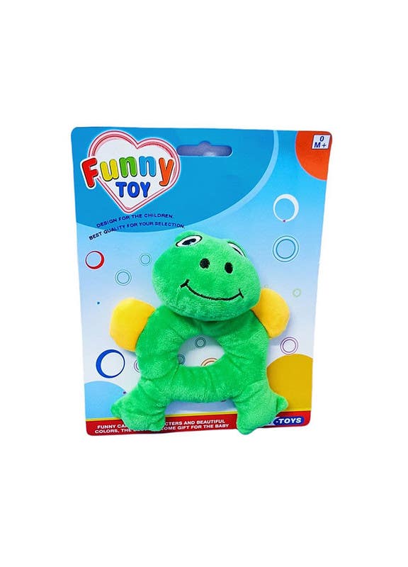 El-Safwa Fabric Frog Toy For Children - Multicolor
