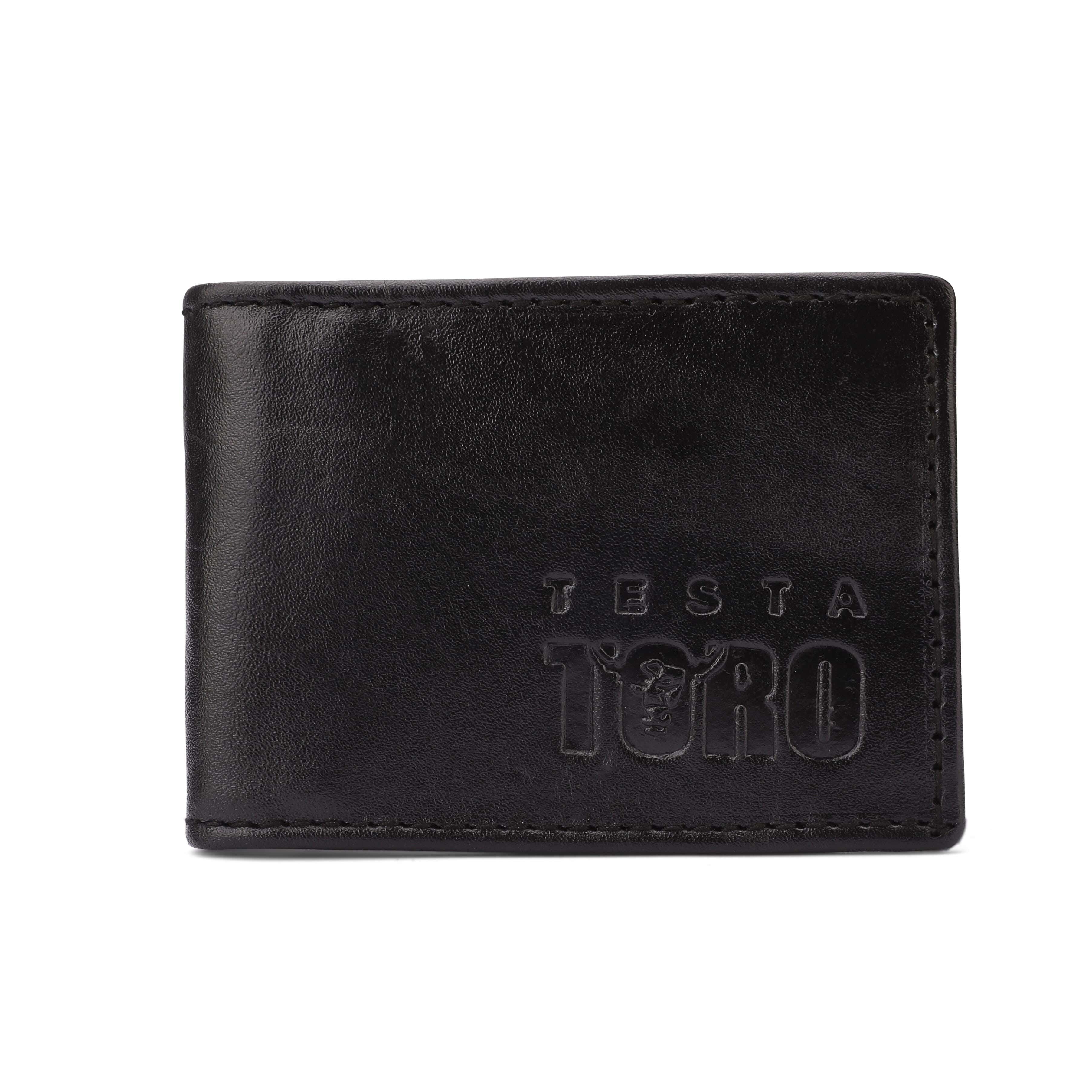 Testa Toro Genuine Leather Card Holder , One Size