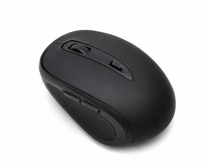 Hama Wm-450 Multi-Device Wireless Mouse, Bluetooth & 2.4Ghz, Silent, 7 Buttons