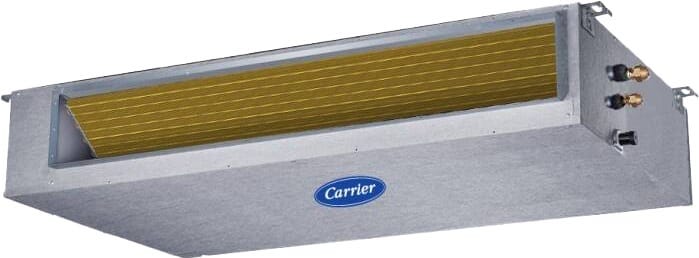 Carrier 53QDMT24N Concealed Air Conditioner, 3 HP, Heating / Cold - White
