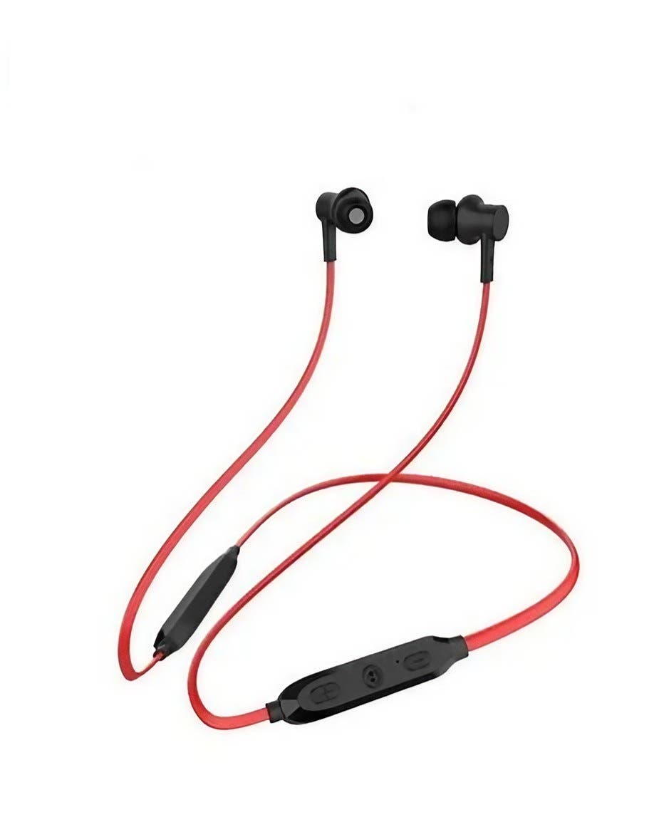 Celebrity A19R Wireless Neckband Bluetooth Earphone - Black Red