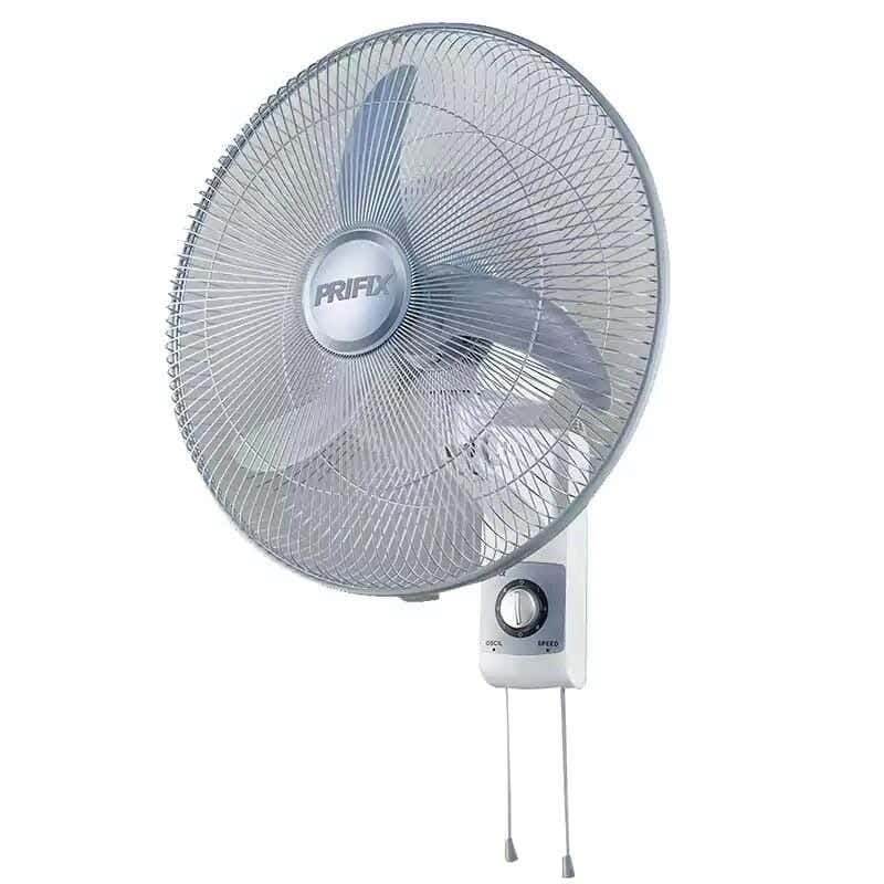 Prefix WFP-180 Wall Fan, 18 Inch, 3 Speeds, 3 Blades - Black