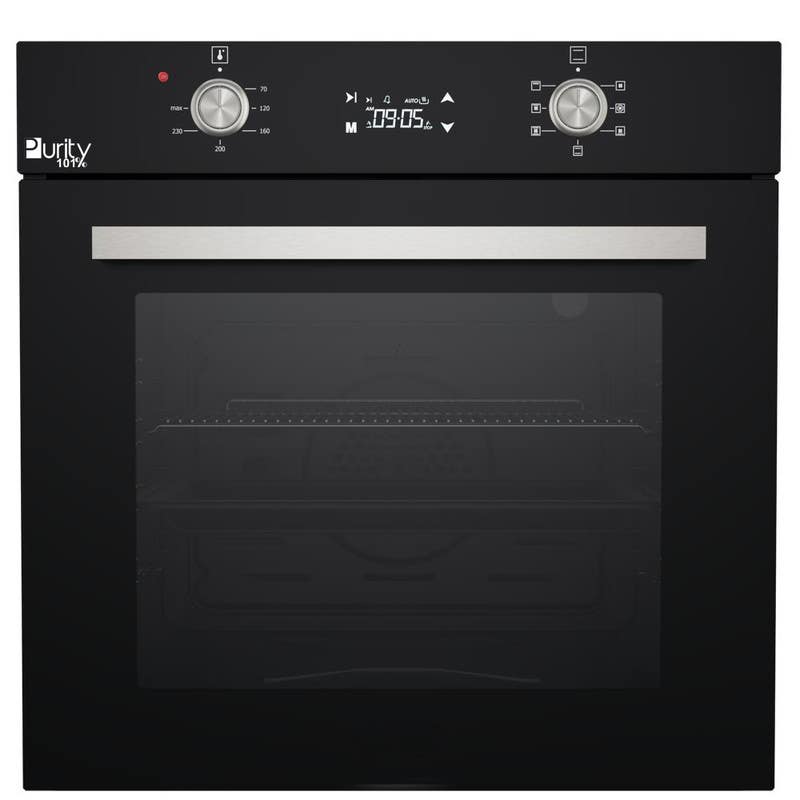 Purity Opt601Eed Built-In Electric Oven, 76 Liters, 59 X 59 X 57 Cm - Black