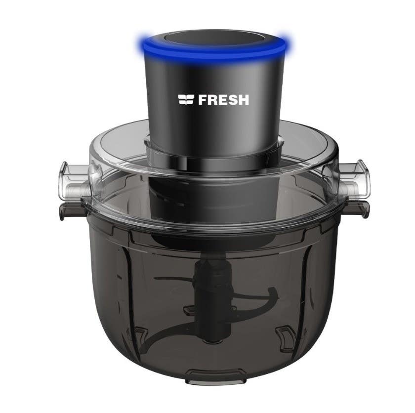 Fresh Chopper Black 600w Electric Chopper, 600 Watt, Single Speed, 2 Liters - Black