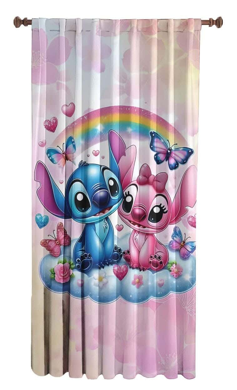 Velvet One Side Decorative Curtain, 250×145 Cm - Multicolor
