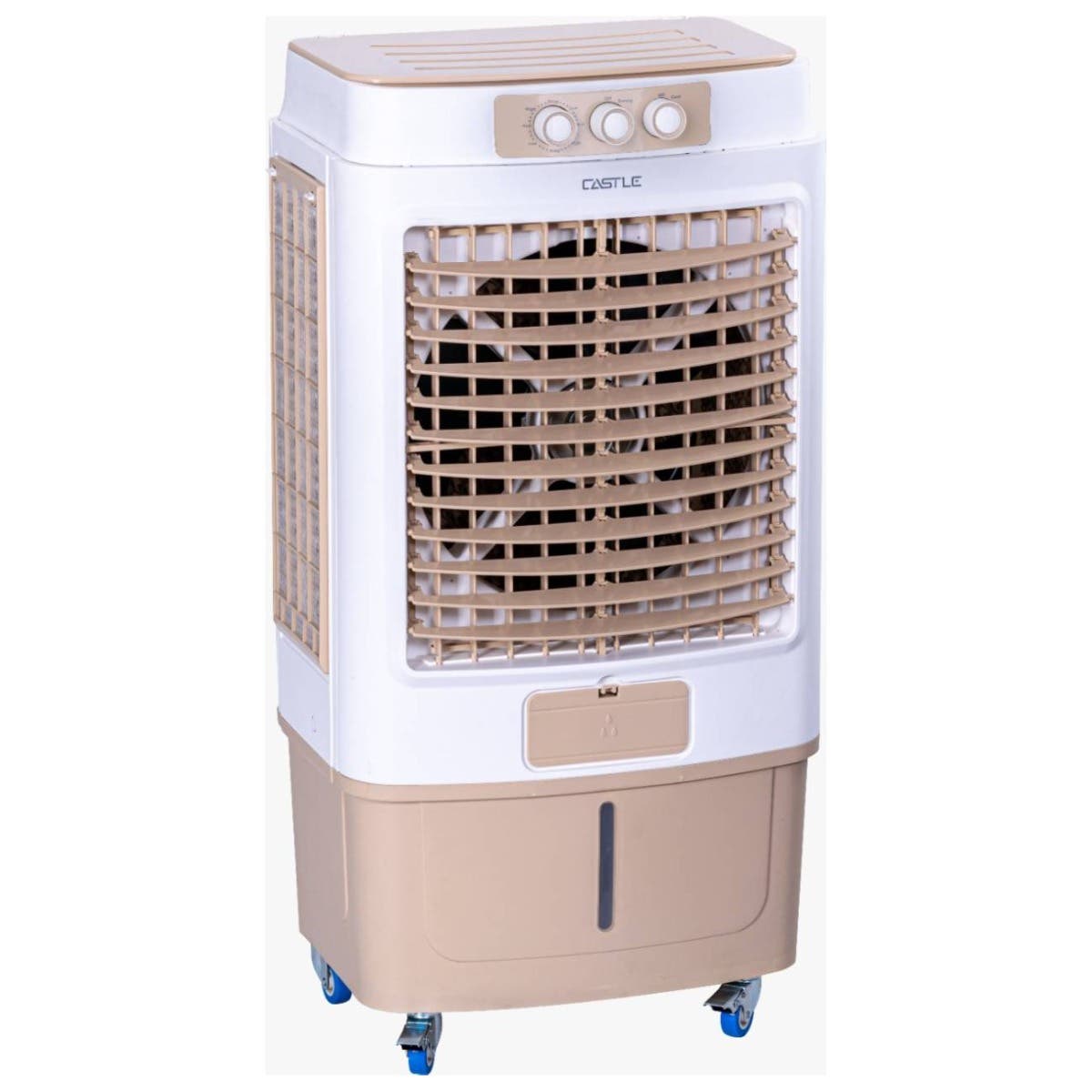 Castle AC 1065 TR Air Cooler, 65 Liters - White Beige
