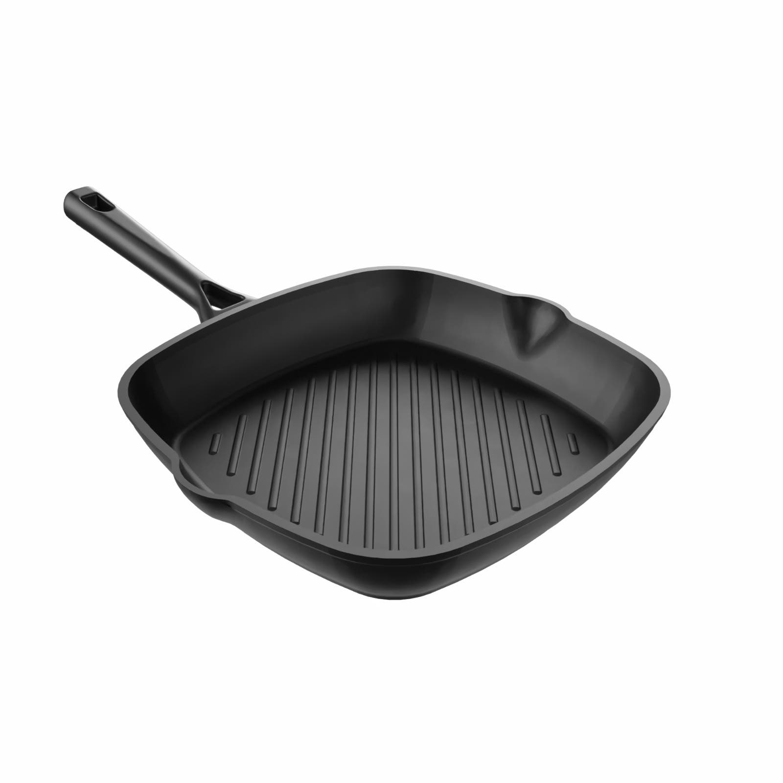 Bianca Granite Grill, 28 cm - Black