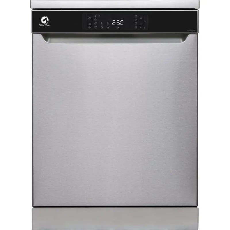White Whale DW-1595VSS Dishwashers, 9 programs, 15 people, 60 cm - Silver