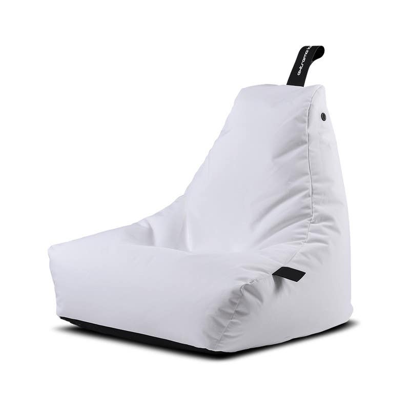 Cozy Comfy Bean Bag, 75x75x70 cm - White
