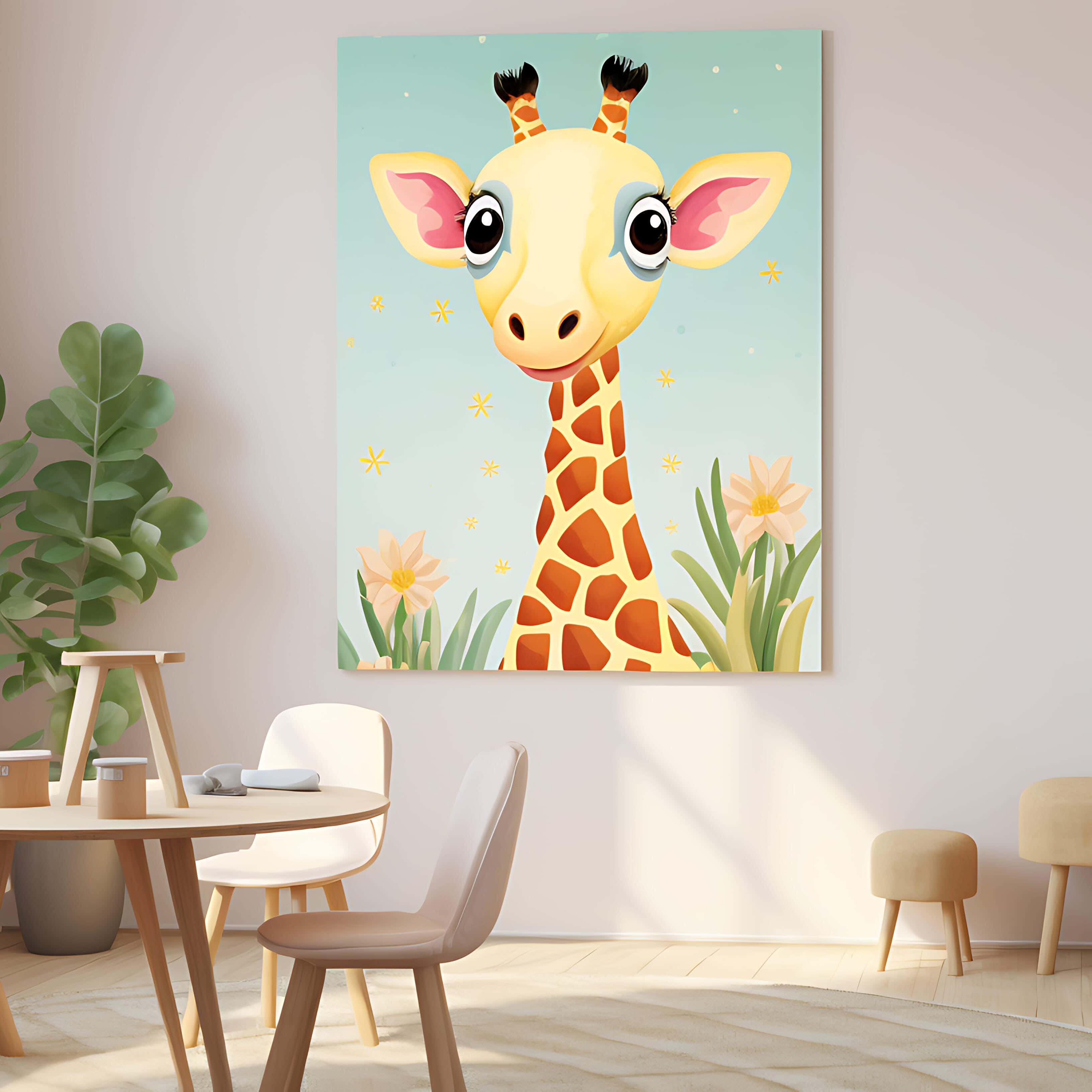 Wooden canvas print, 60 x 40 x 2 cm - Multicolor