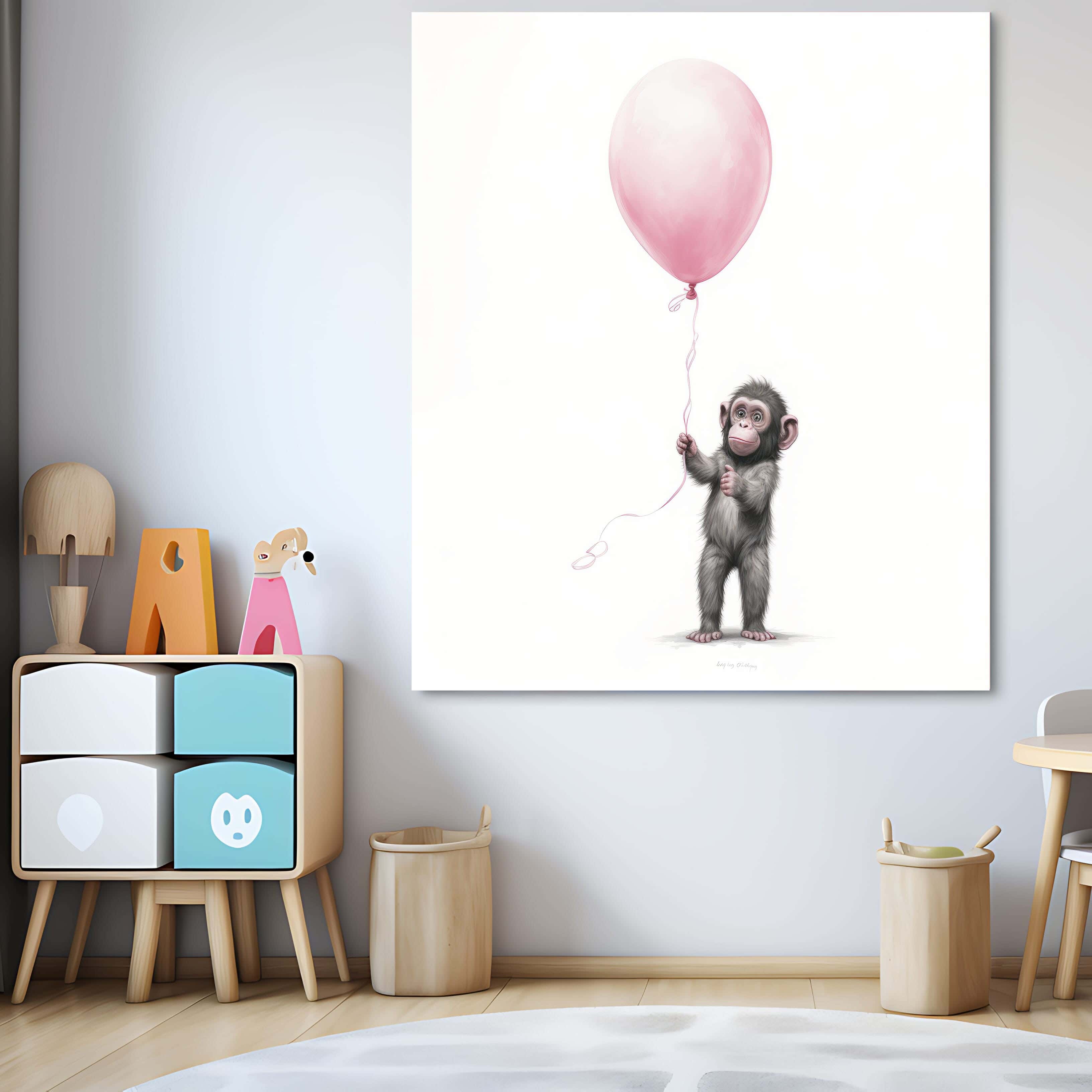 Wooden canvas print, 60 x 60 x 2 cm - Multicolor