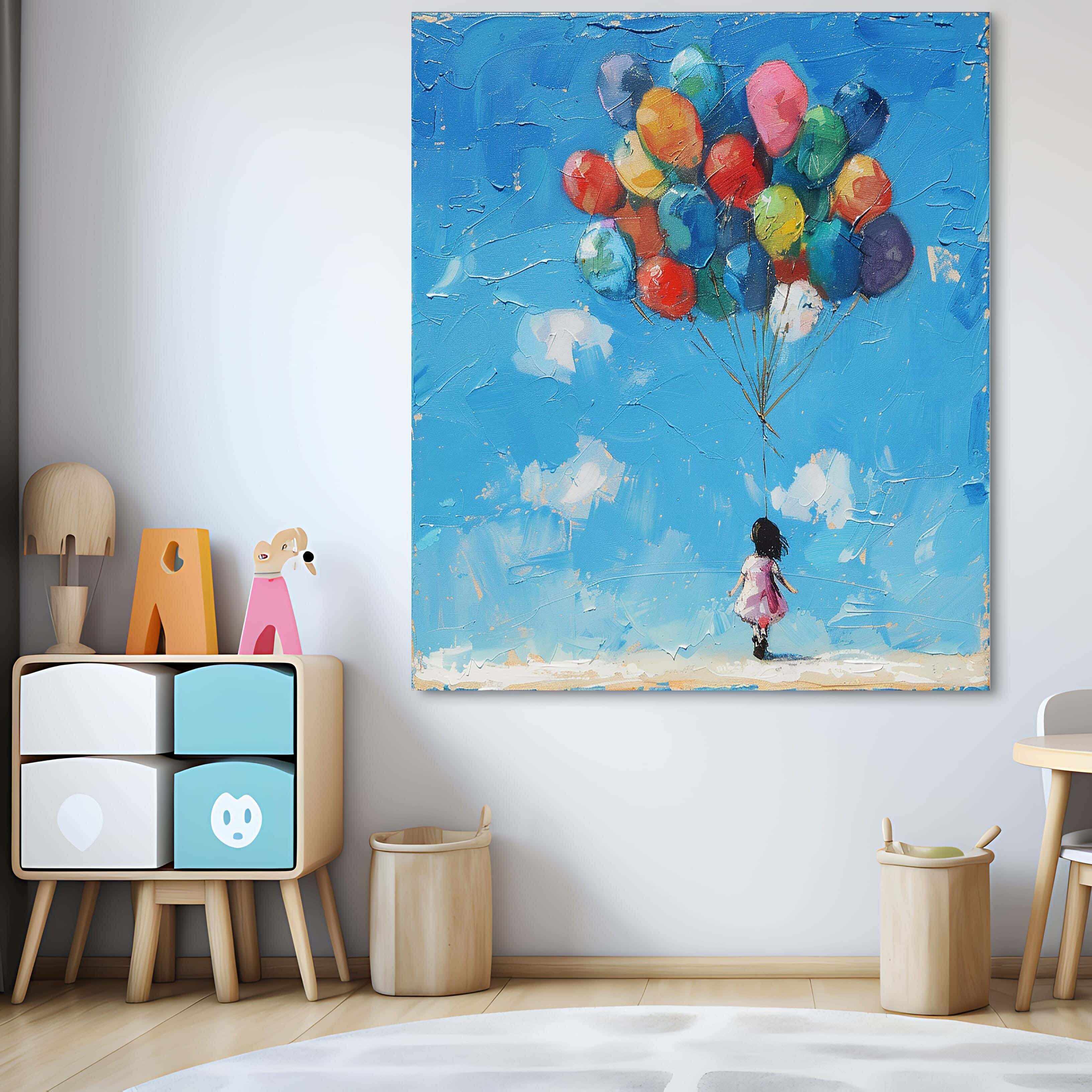 Wooden canvas print, 60 x 60 x 2 cm - Multicolor